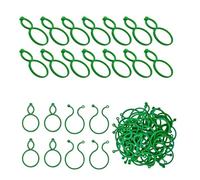 Gissroys 500 pezzi da giardino Vine Racking Clip per piante, anelli per pomodori, supporto per piante decorative, accessori da giardino per vino
