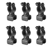 Gissroys 6 Pcs Ciclismo Staffe Leggero Impermeabile Leggero Supporto Della Bicicletta Per Attività All'aperto Durabilità Clip Di Plastica