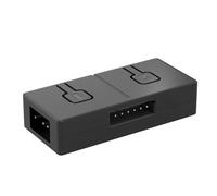 Gissroys Adattatore da 5 V/3 Pin Argb fino a 12 /4 Pin scheda madre Sync 5 V fino a 12 espansioni per PC Chassis ventola scheda madre leggera convertitore di sincronizzazione