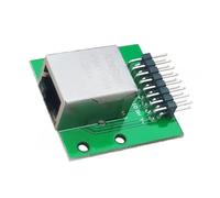 Gissroys Adattatore porta RJ45 8Pin avanzato declassamento minimo dei segnali per applicazioni di comunicazione Ethernet Superior Splitter Ethernet