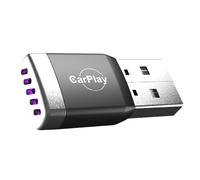 Gissroys Adattatore universale per auto senza fili, funzionalità per proiezione chiara e compatibilità con più veicoli. Adattatore USB universale con specchio