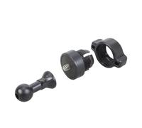 Gissroys Base di montaggio con giunto da 17 mm, staffa rotante per asta adatta per presa d'aria dell'auto, supporto per telefono, supporto per navigazione, supporto per cruscotto regolabile