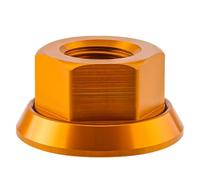 Gissroys Bicicletta 10mm Hub Dado Flangia Prima Della Vite Posteriore Leghe di Alluminio Biciclette Dado Asse Ruota Pieghevole Fisso