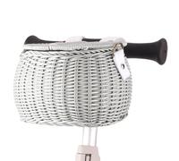 Gissroys Biciclette Cestino Di Salice Manubrio Anteriore Con Cintura E Coperchio In Tessuto Plastica Biciclette Per Bambini Scooter Bicicletta Manubrio