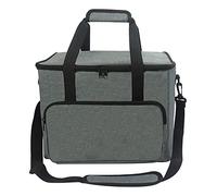 Gissroys Borsa Da Bagno Per Centrale Portatile 1000 Impermeabile Deposito Per Alloggio Con Tasche Anteriori Centrale Elettrica