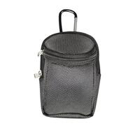 Gissroys Borsa da golf con moschettone per uomo e donna, leggera, con tasche multiple con chiusura lampo, gancio per palline, borsa da golf