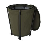 Gissroys Cestino portatile può contenere il bidone della spazzatura pieghevole, secchio rotondo da campeggio, facile da installare facilmente rotondo