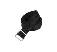 Gissroys Cintura in velluto a coste per uomo e donna, morbida, regolabile, stile vintage, comoda per l'uso quotidiano, cintura in velluto a coste, abbigliamento casual, Nero , Taglia unica