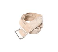 Gissroys Cintura in velluto a coste per uomo e donna, morbida, regolabile, stile vintage, comoda per l'uso quotidiano, cintura in velluto a coste, abbigliamento casual, cachi, Taglia unica