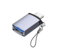 Gissroys Connettore Generale Typec ad Alta Velocità Trasferimento Adattatore Alluminio Per Unità USB Per Smartphone Strong Alluminio