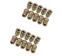 Gissroys Connettore per tubi da 10 mm, connettore generale ad alta resistenza stabile per sistemi frenanti automobilistici per tubi da 3/16 pollici connettore liquido freni a prova di perdite