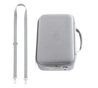 Gissroys Custodia da viaggio per equipaggiamento drone Full Protections Carry Case con design spazioso che mantiene il cavo remoto e l'adattatore di ricarica con borsa per il trasporto, bianco