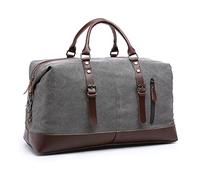 Gissroys Deposito bagagli, borsa da viaggio, borsa a tracolla, borsa per computer portatile, borsa multifunzione ventiquattrore, borsa a tracolla da viaggio, borsa a tracolla multifunzione, Big Gray