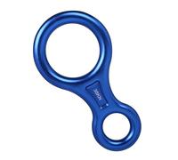 Gissroys Dispositivo di sicurezza multiuso 8 35 KN Alluminio Arrampicata Discordatrice Adatto per attività ricreative all'aperto Supporta diametro corda da 8 a 13 mm