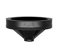 Gissroys Distributore di rifiuti in silicone, protezione anti-spruzzo, per lavello della cucina, scolapasta per scarico, 80 mm, spina per lavandino