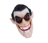 Gissroys Draculas Maschera in lattice realistica Halloween Puntelli di scena per adulti horror feste a tema ed evento in costume Halloween Dracula copricapo