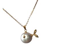 Gissroys Elegante collana con design a balena, realizzata con materiali in lega robusti, come regalo attento o come accessorio personalizzabile, accessorio per feste, ciondolo a balena, taglia unica