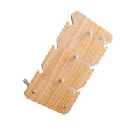 Gissroys Elegante espositore verticale per la presentazione degli occhiali, conservazione efficiente, salvaspazio, in legno massiccio, semplice e creativo, Taglia unica, come descritto