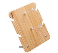 Gissroys Elegante espositore verticale per la presentazione degli occhiali, conservazione efficiente, salvaspazio, in legno massiccio, semplice e creativo, Taglia unica, come descritto