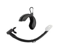Gissroys Flessibili Rolls Up Snorkeling Silicone Pieghevole Con Compacts Custodia di Memoria Immersione Libera & Snorkeling Semplice Usato Sconosciuto Boccaglio Per Immersioni