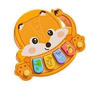 Gissroys Giocattolo interattivo per pianoforte per bambini per l'apprendimento precoce da 0 a 3 anni in plastica ABS effetti sonori multifunzionali e ritmo di allenamento prescolare tastiera musicale