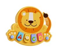 Gissroys Giocattolo interattivo per pianoforte per bambini per l'apprendimento precoce da 0 a 3 anni in plastica ABS effetti sonori multifunzionali e ritmo di allenamento prescolare tastiera musicale