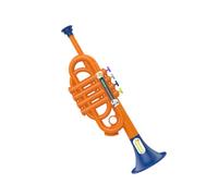 Gissroys Giocattolo musicale a tromba per bambini, suono realistico e facile da usare, strumento musicale per divertimento in famiglia e lezioni di musica per bambini trombe giocattolo