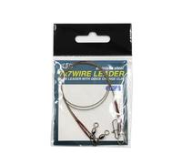 Gissroys Lenza da pesca invisibile in acciaio Design flessibile resistente alla corrosione per trota salmone pesca filo d'acciaio per la pesca