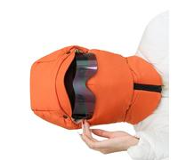 Gissroys Maschera sportiva invernale pesante, occhiali antivento, design completamente coprente per escursioni, snowboard, maschera invernale isolata