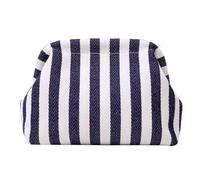 Gissroys Moda Contrasto Colori Borsa A Maglia Per Le Donne Tessuto Uncinetto Borsa A Maglia Gnocchi Portafoglio Tempo Libero Trucco Borse Modelli Borsa Nuvole, Blu