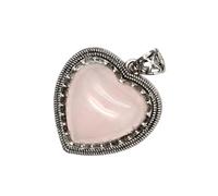 Gissroys Moda Labradorite E Ametista Ciondolo Collana Disegni Per Gli appassionati di Moda Con Un Assaggio Del Pendente Labradoriti Precedente, Taglia unica, come descritto