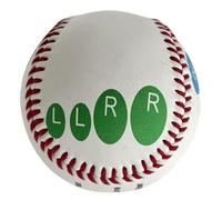 Gissroys Noccioli di legno duro da baseball, con posizionamento delle dita, per imparare a migliorare il controllo e la precisione del baseball, competenza di coordinazione