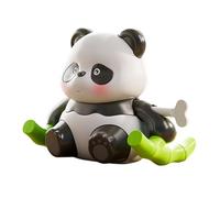 Gissroys Nostalgic Windup Panda Sopra Cartoon Panda Giocattoli Per Desktop Accessori Scherzo Vintage Foto Puntelli Su Robot Gioco Set Su