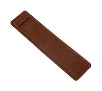 Gissroys Penna singola per portapenne, custodia in feltro, colore puro per un punto di riempimento gel, marrone