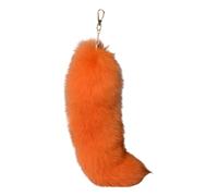 Gissroys Realistico Faux Foxes Tail Anelli Portachiavi Ciondolo Personalizzato Volpi Chiave Coda Sacchetto Decorazione Per Le Donne Zaino Decorazioni, d, Taglia unica
