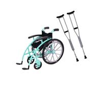 Gissroys Rotolare Accessori Di Gioco Con Riabilitazione Stampelle Per Disabili Giocattoli Per Le Classi Prescolari Utilizzare Una Sedia A Rotelle Portatile Per Piccoli Stanze