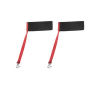 Gissroys Set di 2 pezzi o 4 pezzi elastici guanti da sci cordini che impediscono la caduta e la conservazione degli sport sulla neve. Catena portaguanti unisex