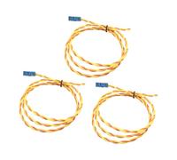 Gissroys Set di 3 connettori automobilistici Tweeter Line HiFi Signals Transfer Tool Less Mounting Multiple Vehicle Use Plug Play Design Quick Connection Car Tweeter Harness