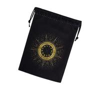 Gissroys Soft Tarocchi Runes Bag Dices Draw String Sacchetto Gioielli Organizzatori Regali per Conservare le carte da gioco da tavolo Tarocchi