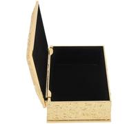 Gissroys Stili d'antiquariato, chiusura a clip, con finitura metallizzata dorata, per tavolo da vanità, organizzazione vintage, in metallo