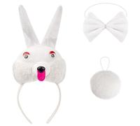 Gissroys Topo/maiali/mucca/scimmia/pecora/tyger/cane costume set orecchie fascia archetto archetto per bambini Halloween animali di Natale cosplay puntelli costume
