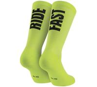 Gist Calzini Lunghi Ride Fast Yellow Fluo