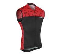 Gist Maglia Senza Maniche Climber Tattoo Black / Red