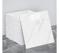 Giswell Piastrelle autoadesive, 20 piastrelle adesive da 30 x 30 cm, effetto marmo, impermeabili, per cucina e bagno, pannelli da parete in PVC per soggiorno, rivestimento per piastrelle, colore