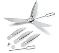 GisWell Sistema di pulizia One-Touch per barbecue Weber Kettle Grill, 22-1/2", resistente al calore, compatibile con 7444, 90992, 3618, 7443, 307443, 307408, 90719 - Kit di 1 pezzo di ricambio