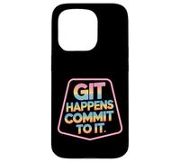 Git Happens Commit To It - Custodia per iPhone 15 Pro