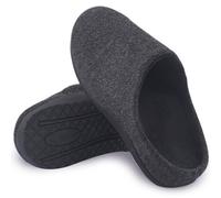 Git-up Pantofole Ortopediche per Donna Pantofole da Uomo con Supporto per Arco Plantare Suola in Gomma Antiscivolo, Piedi piatti, Fascite plantare, Dolore al piede, Nero 44