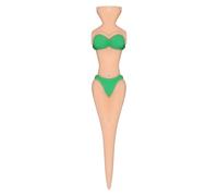 Gitekain Funny Golf Tees, Bikini-Shaped Tees, Sturdy Novelty Design, Eye Catching Tee Markers, Sports Gag Accessories, for Driving Ranges, Backyard Practice, And Entertainment, 3.34 Inches
