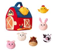 Gitekain Giochi per Bambini, Giocattolo in Stoffa con Coppe Impilabili, attività Educative per Riconoscimento Prescolare Interazione Genitore Figlio A Casa E in Viaggio