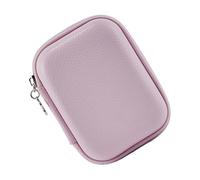 Gitekain Impermeabile per fotocamera rigida, Shockproof Camera Storage Box, 3,54 x 4,72 x 1,57 pollici Sturdy Protective Bag, Compact Travel Organizer per cavi, caricabatterie, accessori, viola, Se